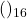 Rendered by QuickLaTeX.com ( )_{16}