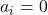 Rendered by QuickLaTeX.com a_i = 0