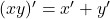 Rendered by QuickLaTeX.com (xy)^{\prime} = x^{\prime} + y^{\prime}