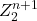 Rendered by QuickLaTeX.com Z_2^{n+1}