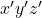 Rendered by QuickLaTeX.com x^\prime y^\prime z^\prime