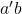 Rendered by QuickLaTeX.com a^\prime b