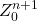 Rendered by QuickLaTeX.com Z_0^{n+1}