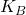 Rendered by QuickLaTeX.com K_B