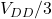 Rendered by QuickLaTeX.com V_{DD}/3