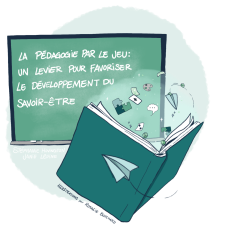 Pédagogie par le jeu en enseignement supérieur  : Un levier pour favoriser le développement du savoir-être couverture de livre