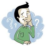 Un iceberg dont la dernière partie est émergée de l’eau. Les 5 fondements du leadership sont écrit de bas vers le haut : 1 conceptions du leadership – 2 connaissance de soi – 3 gestion de soi – 4 relations interpersonnelles – 5 leadership d’équipe