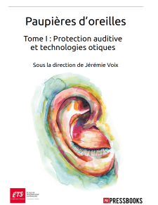 Paupières d'oreilles - Tome I couverture de livre